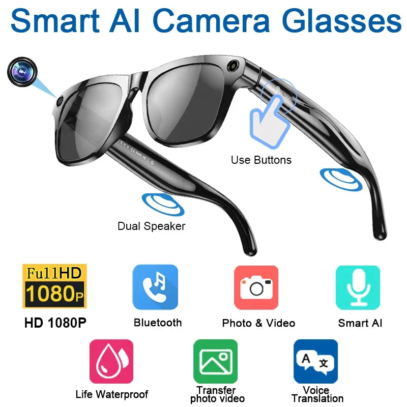 8k HD Smart Glasses